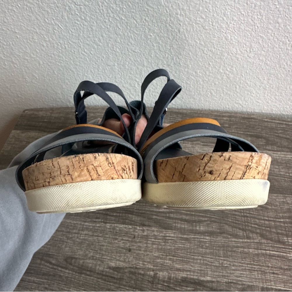 PIKOLINOS Blue and Yellow Sandals - Picture 8 of 10